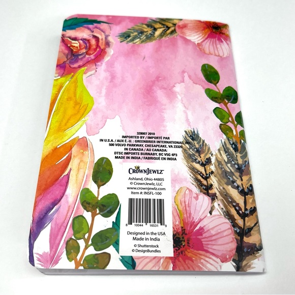 STOP DOUBTING AND BELIEVE Lined Journal Floral - Picture 4 of 15